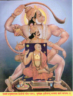 hanuman, bhima, madhva
